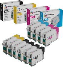 LD 10PK Replacement Epson 126 Ink Cartridge High Capacity Multipack Set picture