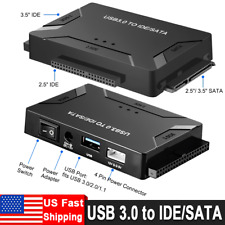 For Ultra Recovery Converter USB 3.0 To SATA/IDE Hard-drive Disk Adapter US Plug picture