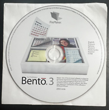 NEW FileMaker Bento 3 for Mac (2009)  TW345LL/A (no retail box) picture