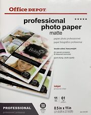 Office Depot Professional Photo Paper Matte 48 Sheets 8.5