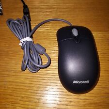 Microsoft Basic Optical Mouse USB 3-Button Wired Black - Cleaned and Tested. USB picture