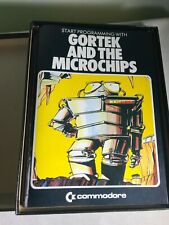 Authentic Vintage COMMODORE - Gortek and the Microchips -1983 - Programming game picture