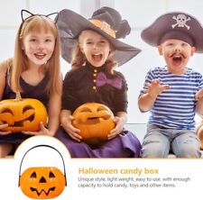 Pumpkin Bucket Halloween Candy Bucket Jack-O-Lantern Trick or Tr 2Pcs Halloween picture