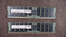 Samsung 128GB (2x 64GB) 4DRx4 DDR4 PC4-2666V 21333MHz M386A8K40DM2-CTD6Y picture