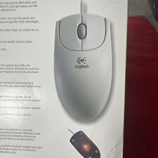 🔥NEW SEALED Vintage Logitech 930582-0403 3-Button USB-PS/2 Optical Wired Mouse picture