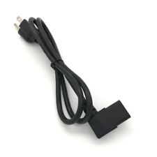 3FT RIGHT ANGLE COMPUTER POWER SUPPLY AC CORD WIRE FOR HP DELL ACER DESKTOP PC picture