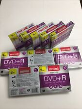 50 Maxell DVD + R Data 4.7 GB, with Ali Jewel Cases,  5/packs  (Lots of 10) picture