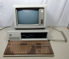 Vintage IBM Personal Computer XT 5160 w/5151 CRT Monitor + 5 Pin DIN Keyboard picture
