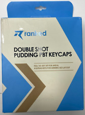 Pudding v2 PBT Keycaps | 145 Double Shot Translucent ANSI US & ISO Layout | O... picture