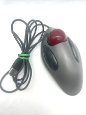 Logitech T-BC21 USB Optical Trackman Marble Mouse Trackball ball Wired  WORKS picture