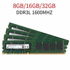 32GB 16GB 8GB DDR3L 1600MHz PC3L-12800U 1.35V DIMM Desktop Memory For Micron LOT picture