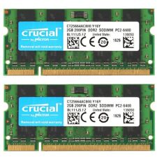 4GB 2x 2GB DDR2 800MHz For Apple MacBook White 5,2 RAM early 2009 Memory SO-DIMM picture