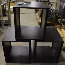 Lot of 3 Middle Atlantic Products BRK12 Laminate Network A/V Rack Cabinet 12RU picture
