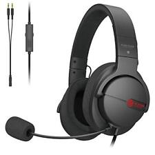 Elecom Gaming Headset Headphones ARMA Black PS5 PS4 Switch HS-ARMA100BK NEW picture