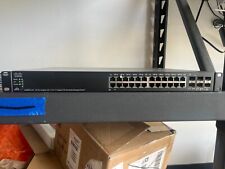 Cisco SG500X-24P-K9 24-Port Gigabit w/4-Port 10GbE PoE Stackable Managed Switch picture