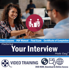 Learn INTERVIEW SKILLS How to Get a job Training Tutorial DVD-ROM Prep Course picture