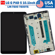 Black Frame For LG G Pad 5 10.1 LM-T600TS T600QS T600US T600MS LCD Touch Screen picture
