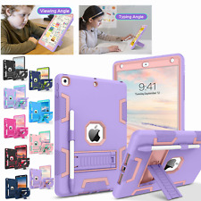 For iPad 10.2 2021 2020 2019 Shockproof Heavy Duty Case Stand Cover For Kids picture