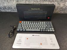 🔥New🔥 Keychron K3 Wireless Mechanical Keyboard K3A3 Gray Backlight Brown (2B) picture
