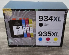 4 Pack New 934XL 935XL Ink Cartridges for HP Officejet Pro6230/6830/6835/6812 HY picture