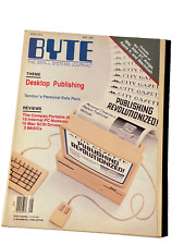 BYTE MAGAZINE MAY 1987 VOL 12 NO. 5 RARE GOOD SHAPE LAST ONE QTY-1 picture