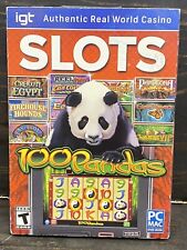 Authentic Real World Casino Slots 100 Pandas PC Mac DVD ROM New In Packaging picture