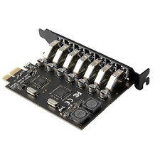 PCI-E Express To USB 3.0 Expansion Card Adapter 7 Ports Hub External Controller picture