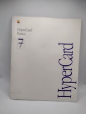 1991 Apple Macintosh VINTAGE HyperCard Basics Manual & Disk - v 2.1 690-5765-A picture