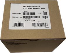 HP HPE LTO-6 Ultrium 6.25TB MP RW Data Tape C7976A picture