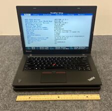 Lot of 2 Lenovo ThinkPad T450 Laptops i7-5600U, 8GB RAM - Boots to BIOS - picture