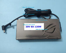 original asus 20v 6a 120W adapter fit MSI GF63 Thin 11UC-692 +cable picture