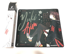 YUKI AIM 2021 Drop1 Limited Black FPS mousepad with Box used Rare picture