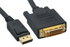 3Ft-15Ft DisplayPort DP to DVI-D Digital 28 AWG PC Mac HDTV Monitor Cable 1080p picture