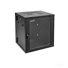 NavePoint 12U Wall-Mount Network Rack Cabinet Enclosure, 650mm Depth, Hinged picture