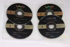 Sony Vaio Laptop Computer Recovery Discs - VPC CW20FX Series - Win 7 - 4 DVDs picture