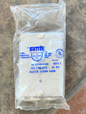 New in package Suttle SE-630B4 1-Port Steel Wall Mount Phone Jack picture