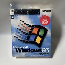 Microsoft Windows 95 Upgrade 3.5” Floppy Disk Rare Retro Gaming PC/DOS Opened picture