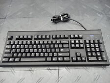 IBM KB-8923 Clicky Keyboard PS/2 Connection & Cord Black Vintage Mainframe picture