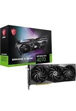 MSI Gaming X Slim NVIDIA GeForce RTX 4070 12GB GDDR6X - Graphics Card - OPEN BOX picture