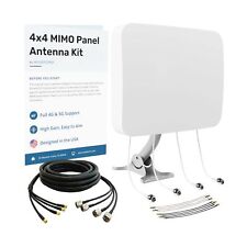 Waveform MIMO 4x4 Panel Antenna Kit for 4G & 5G Cellular Hotspots, Routers, &... picture