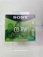 New Sealed Sony -CD-RW-5 Pack picture