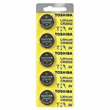 5 x New Original Toshiba CR2032 CR 2032 3V LITHIUM BATTERY BR2032 DL2032 Remote picture