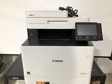 Canon Color imageCLASS MF733Cdw A-I-O Laser Printer w/TONER & 813 Pgs --TESTED picture