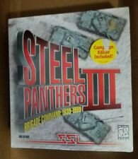 NEW SEALED Retail Box Pc CD-Rom STEEL PANTHERS III 3 Software Game SSI picture