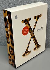 Apple Mac OS X V10.2 Jaguar Operating System Retail Big Box -Family Pack vintage picture