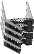 Pack-4 2.5 Inch Hard Drive Caddy 0DXD9H DXD9H Compatible for Dell Poweredge Ser picture