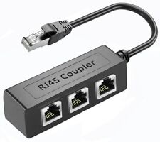 RJ45 Ethernet Splitter 1 to 3 Network Adapter RJ45 1 Male to 3 Female LAN Eth... picture