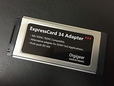 SD/SDHC/SDXC to Expresscard Adapter Reader for SONY SXS Pro Card application picture