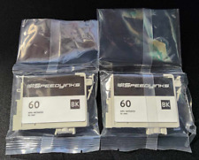 SpeedInks Lot of 2 NEW Black ink cartridges for Epson 60 Very Nice  picture