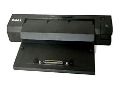 Dell PR02X E-Port Plus II Laptop Docking Station Port Replicator Black w/Adapter picture